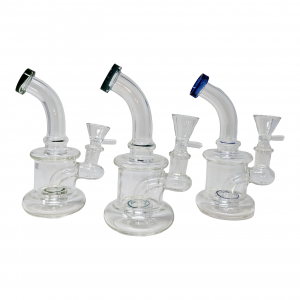 6" Clear Glass Water Pipe [SG2248]